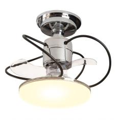 Imagem de Ventilador De Teto Treviso Cromado Elegance Led Bivolt