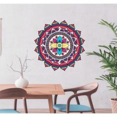 Imagem de Adesivo de Parede Mandala Zen tamanho 50cm x 50cm mod378