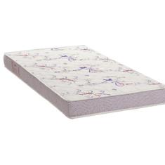 Imagem de Colchão Solteiro Espuma D20 Physical Ortobom 12cmx78cmx188cm Branco/Roxo