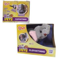 Imagem de Pelucia Interativo Elefantinho Anda e Faz Som Toyng 49246
