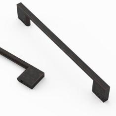 Imagem de Asidrama Pacote com 10 puxadores de armário de cozinha de bronze polido a óleo de 6,3 polegadas (160 mm), puxadores de armário de cozinha para puxadores de gaveta de armário