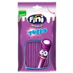 Imagem de Bala Fini Tubes Sabor Uva 80g