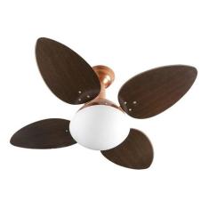Imagem de Ventilador De Teto Venti-Delta Jet Cobre 4 Pás Tabaco 