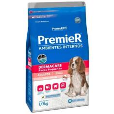 Imagem de Ração Dermacare Para Cães Adultos Raças De Pequeno Porte 1Kg - Premier
