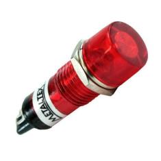 Imagem de Sinaleiro Miniatura 12V Vermelho Metaltex