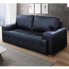 Imagem de Sofá 2 Lugares Couro Roma Scala Decor