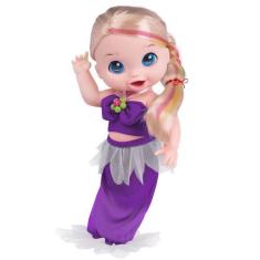 Imagem de Boneca Menina Linda Bela Sereia C/ Acessórios - Super Toys - Supertoys