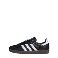 Imagem de adidas Samba OG Tênis infantil grande, Preto, branco, 18