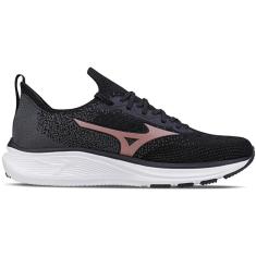 Imagem de TÊNIS FEMININO MIZUNO GOLD COOL RIDE 2 101087087  PRETO/ROSE-Feminino