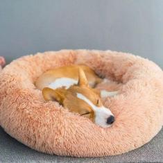Imagem de Cama Caminha Nuvem Pet Para Gatos Cães Cachorros Pequenos Casinha Conf
