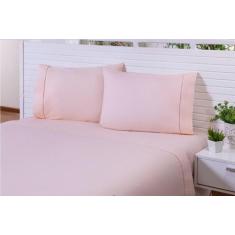 Imagem de Jogo Lençol Casal Padrão 1,88Mx1,38Mx25Cm 3 Peças 200 Fios - Miguel En