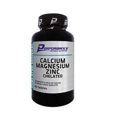 Imagem de Calcium Magnezium Zinc Chelated (100 Tabs), Performance Nutrition