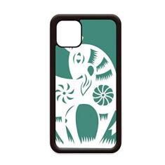 Imagem de Year of Sheep Animal Zodíaco da China para iPhone 12 Pro Max Capa para Apple Mini Mobile Case