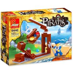 Imagem de Lego De Montar Pirata Blocks De 96 A 103 Peças - Polibrinq