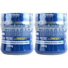 Imagem de Kit 2 Gel Cartilagem De Tubarão Óleo De Peixe Com Ômega 3 - Rhenuks