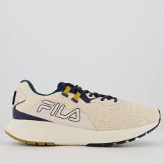 Imagem de Tênis Fila Ride Bege e Marinho-Masculino