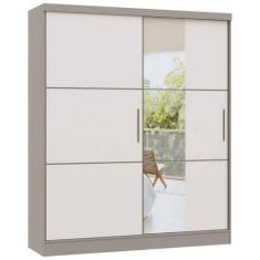 Imagem de Guarda Roupa Castro Classic 0621A 2 Portas 2 Gavetas Com Espelho Nique