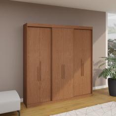 Imagem de Guarda Roupa Casal 6 Portas Lugano Carvalho