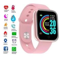 Relógio Smartwatch D20 Fit Pro Feminino Masculino C/ Whatsapp - 01Smart -  Smartwatch e Acessórios - Magazine Luiza