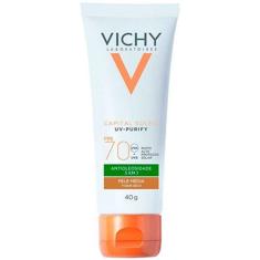 Imagem de Protetor Solar Vichy Capital Soleil uv Purify fps 70 Pele Média 40g