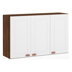 Imagem de Armário Para Cozinha 120cm 3 Portas Safira Nogueira
