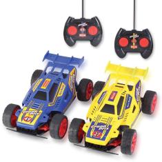 Imagem de Carro de controle remoto Kidzlane 2 Race Cars Racing 35 pés de alcance