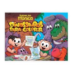 Imagem de Livro - Turma Da Mônica - Dinossauros Para Colorir