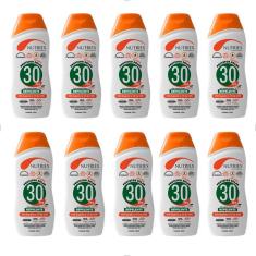 Imagem de Kit 10 Protetor Filtro Solar Fps30 120Ml Repelente Nutriex
