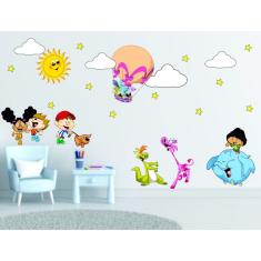 Imagem de Adesivo De Parede Infantil Meu Amigaozão Lili Golias Yuri