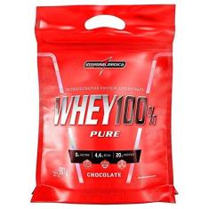 Imagem de Whey 100% Pure - 907g Refil- IntegralMédica Sabor Baunilha