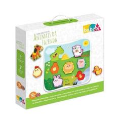 Imagem de Quebra Cabeça De Encaixe Animais Da Fazenda - Babebi 6034