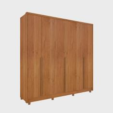 Imagem de Guarda Roupa Casal 100% mdf 6 Portas 6 Gavetas Com Pés Fortuna Tcil