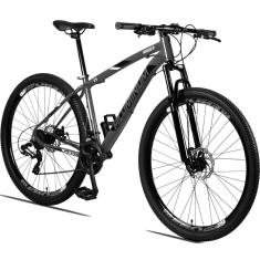 Imagem de Bicicleta Aro 29 Aluminum Raider 24 Marchas Vel Index Freio a Disco Alumínio MTB-Unissex
