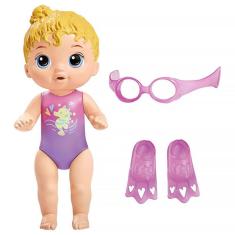 Imagem de Boneca Baby Alive Bebê Piscina Sunny Loira F8129 F8140 - Hasbro