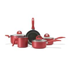 Imagem de Conjunto De Panelas 5 Peças Malagueta Cereja Brinox