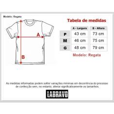 Imagem de Camiseta Regata Cavada Longa Fitness Academia Personalizada Masculina Blusa 100% Algodão