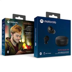 Imagem de Fone Bluetooth Motorola Moto Buds 150, A prova d`agua Preto