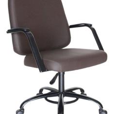 Imagem de Cadeira Para Escrit rio Para Obesos At  200kg Marrom