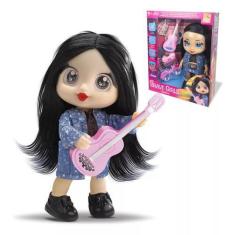 Imagem de Boneca Ana Cantora Boiadeira Brave Com Violão E Acessórios - Bee Toys