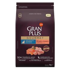 Imagem de Ração Seca GranPlus Gourmet Salmão & Frango para Gatos Castrados - 3 Kg