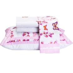 Imagem de Jogo De Cama Casal Padrão  Craft  4 Peças 100% Algodão  200 Fios Borbo