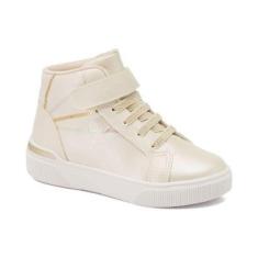 Imagem de Tênis Cano Médio Klin Sky Mini Off White Perolizado 317.025-Feminino