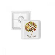 Imagem de Kit de atualização para jogos com teclado mecânico PBT Happy Easter Religion Festival Egg Tree