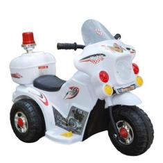 Imagem de Mini Moto Elétrica Infantil Com Baú E Com Bateria Recarregável 6V Zipp