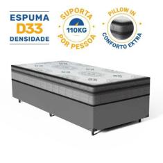 Imagem de Cama Box Com Colchão Espuma D33 Pillow In Anjos Ortosleep Solteiro 78X