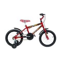 Imagem de Bicicleta Infantil Aro 16 Kls Heroes Roda Alumínio, Vermelho, Preto