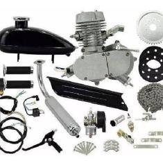 Imagem de Kit Motor Bicicleta Bike Completo Moskito 80Cc Prata Potente