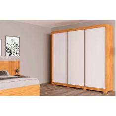 Imagem de Guarda Roupa Casal New Prime Sem Espelho Camarú - Village Móveis