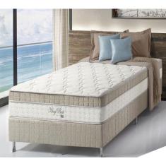 Imagem de Cama Box Colchão Solteiro 88x188x65cm com Molas Ensacadas King Best An