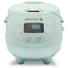 Imagem de Panela de Arroz Elétrica 840mL, com Controle de Temperatura, 110v, REISHUNGER, Verde